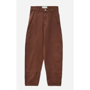 NWT EVERLANE Rosewood The Utility Barrel Pant SIZE 6